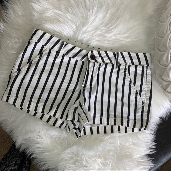 Stripes Denim shorts - Picture 2 of 3